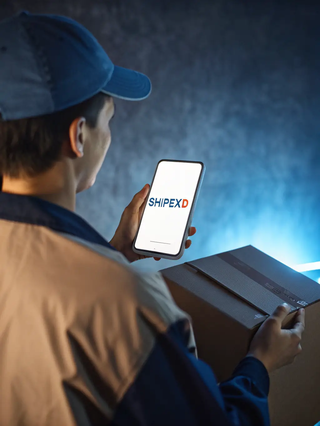 A graphic depicting a driver receiving quick payments, representing the factoring services offered through FleetHire.