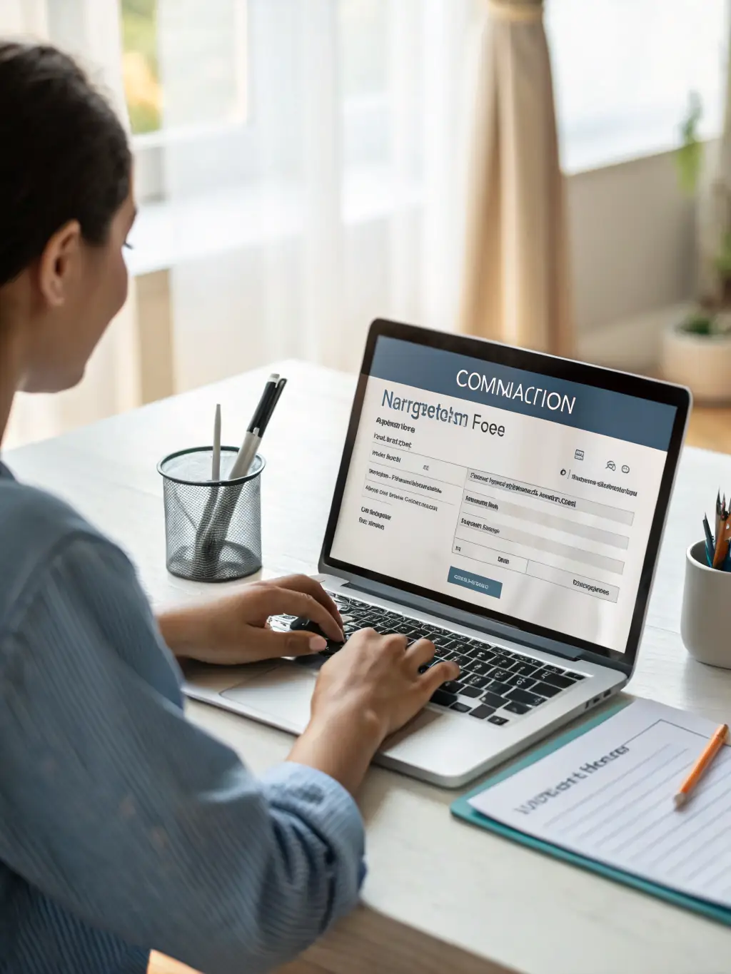 A screenshot of the FleetHire onboarding module, showcasing the digital document submission process, background check status, and compliance tracking, highlighting the platform's efficiency and security.