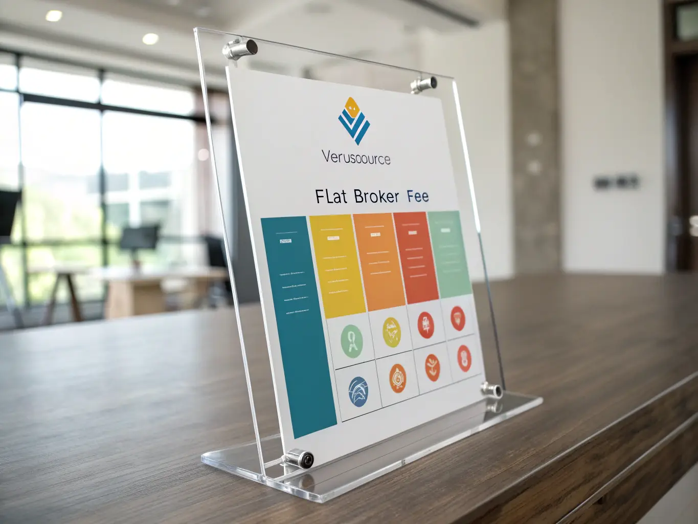 A transparent pricing chart illustrating FleetHire's flexible pricing options, including flat fee and per-hire models, designed to accommodate various budget requirements.